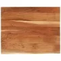 Tablero rectangular madera de acacia borde vivo 110x80x2,5 cm by , Table tops - Ref: Foro24-370269, Price: 142,80 €, Discount: %