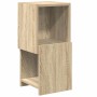 Armario de esquina 25,5x25x55cm Madera contrachapada en Taquillas y armarios de almacenamiento | Comprar online en Foro24