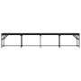 Esstischbank aus schwarzem Kunstleder und Stahl 248x32x45 cm. von , Ess- und Küchenbänke - Ref: Foro24-835226, Preis: 99,58 €...
