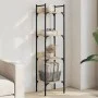 Librería de 4 estantes madera roble Sonoma 35x30x138,5 cm de , Librerías y estanterías - Ref: Foro24-838849, Precio: 43,54 €,...