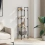 Librería de 4 estantes madera roble Sonoma 35x30x138,5 cm de , Librerías y estanterías - Ref: Foro24-838849, Precio: 43,54 €,...