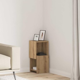 Armario de esquina 25,5x25x55cm Madera contrachapada en Taquillas y armarios de almacenamiento | Comprar online en Foro24