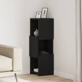 Armario de esquina 30,5x30x95cm Madera contrachapada en Taquillas y armarios de almacenamiento | Comprar online en Foro24