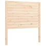 Single bed frame with solid wood headboard by , Beds and slatted bases - Ref: Foro24-3194986, Price: 100,44 €, Discount: %