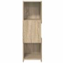Armario de esquina 30,5x30x95cm Madera contrachapada en Taquillas y armarios de almacenamiento | Comprar online en Foro24