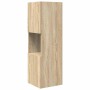Armario de esquina 30,5x30x95cm Madera contrachapada en Taquillas y armarios de almacenamiento | Comprar online en Foro24