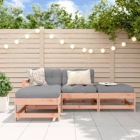 4-piece garden furniture set made of solid Douglas fir wood by , Garden sets - Ref: Foro24-3186492, Price: 230,78 €, Discount: %