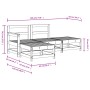 4-tlg. Massivholz Douglasie Gartenmöbel Set von , Gartensets - Ref: Foro24-3186492, Preis: 233,87 €, Rabatt: %
