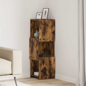 Armario de esquina 30,5x30x95cm Madera contrachapada en Taquillas y armarios de almacenamiento | Comprar online en Foro24