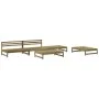 5-piece garden sofa set made of impregnated pine wood by , Garden sets - Ref: Foro24-3186605, Price: 397,86 €, Discount: %