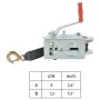 Cabrestante manual con correa 1587 kg de vidaXL, Cabrestantes - Ref: Foro24-143996, Precio: 64,37 €, Descuento: %