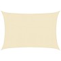 Toldo de vela crema HDPE 160 g/m² 3x4,5 m