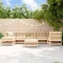 Juego de muebles de jardín 8 piezas madera maciza de pino de , Conjuntos de jardín - Ref: Foro24-3186270, Precio: 435,19 €, D...