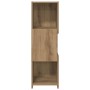 Armario de esquina 30,5x30x95cm Madera contrachapada en Taquillas y armarios de almacenamiento | Comprar online en Foro24