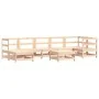 Gartenmöbel-Set 8-teilig aus massivem Kiefernholz von , Gartensets - Ref: Foro24-3186270, Preis: 441,24 €, Rabatt: %