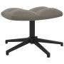Relaxsessel mit hellgrauem Samthocker von , Sessel - Ref: Foro24-328106, Preis: 168,81 €, Rabatt: %