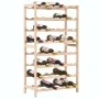 Cedar wood wine rack 57.5x28x102 cm by vidaXL, Wine racks - Ref: Foro24-246441, Price: 42,20 €, Discount: %