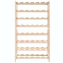 Cedar wood wine rack 57.5x28x102 cm by vidaXL, Wine racks - Ref: Foro24-246441, Price: 42,88 €, Discount: %