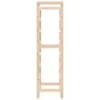 Cedar wood wine rack 57.5x28x102 cm by vidaXL, Wine racks - Ref: Foro24-246441, Price: 42,20 €, Discount: %