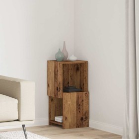 Armario de esquina 30,5x30x65cm Madera contrachapada en Taquillas y armarios de almacenamiento | Comprar online en Foro24