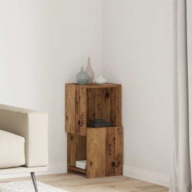 Armario de esquina 30,5x30x65cm Madera contrachapada en Taquillas y armarios de almacenamiento | Comprar online en Foro24