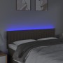 Kopfteil mit LED aus taupegrauem Stoff 144x5x78/88 cm von , Kopf- und Fußteile - Ref: Foro24-3121852, Preis: 63,96 €, Rabatt: %