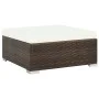 7-teiliges Gartenmöbel-Set und braune synthetische Rattankissen von vidaXL, Gartensets - Ref: Foro24-44600, Preis: 568,55 €, ...