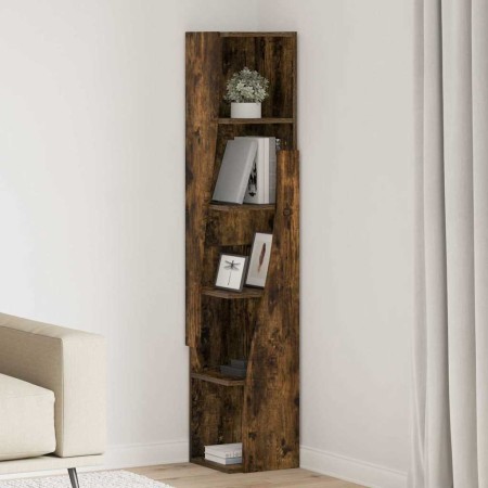 Armario de esquina 27,5x27x140cm Madera contrachapada en Taquillas y armarios de almacenamiento | Comprar online en Foro24