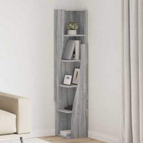 Armario de esquina 27,5x27x140cm Madera contrachapada en Taquillas y armarios de almacenamiento | Comprar online en Foro24