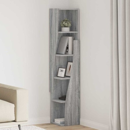 Armario de esquina 27,5x27x140cm Madera contrachapada en Taquillas y armarios de almacenamiento | Comprar online en Foro24