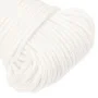 Intense white 3 mm 25 m polypropylene boat rope by , Ropes and metal cords - Ref: Foro24-152534, Price: 9,74 €, Discount: %