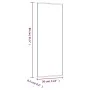 Espejo de pared vidrio rectangular 30x80 cm by , Mirrors - Ref: Foro24-350444, Price: 46,50 €, Discount: %