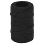 Deep black polypropylene boat rope 2 mm 100 m by , Ropes and metal cords - Ref: Foro24-152478, Price: 17,46 €, Discount: %