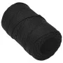 Deep black polypropylene boat rope 2 mm 100 m by , Ropes and metal cords - Ref: Foro24-152478, Price: 17,46 €, Discount: %
