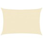 Toldo de vela crema HDPE 160 g/m² 4x5 m
