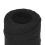 Deep black polypropylene boat rope 2 mm 100 m by , Ropes and metal cords - Ref: Foro24-152478, Price: 17,46 €, Discount: %