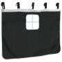 Black and white polyester curtains for high beds by , Accessories for beds and slatted bases - Ref: Foro24-835913, Price: 28,...