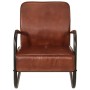 Brown genuine leather armchair by , Armchairs - Ref: Foro24-359631, Price: 267,85 €, Discount: %