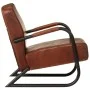 Brauner Sessel aus echtem Leder von , Sessel - Ref: Foro24-359631, Preis: 256,14 €, Rabatt: %