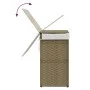 Laundry hamper with synthetic rattan lid 46x33x60 cm by , Laundry baskets - Ref: Foro24-372029, Price: 55,94 €, Discount: %