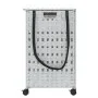 Schmutzwäschekorb mit Rädern Rattan weiß 66x35x60 cm von , Wäschekörbe - Ref: Foro24-372048, Preis: 82,26 €, Rabatt: %