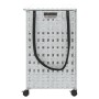 Schmutzwäschekorb mit Rädern Rattan weiß 66x35x60 cm von , Wäschekörbe - Ref: Foro24-372048, Preis: 82,53 €, Rabatt: %
