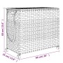 Schmutzwäschekorb mit Rädern Rattan weiß 66x35x60 cm von , Wäschekörbe - Ref: Foro24-372048, Preis: 82,53 €, Rabatt: %