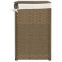 Wäschekorb mit 2 Teilen aus synthetischem Rattan 53x35x57 cm von , Wäschekörbe - Ref: Foro24-372034, Preis: 60,49 €, Rabatt: %