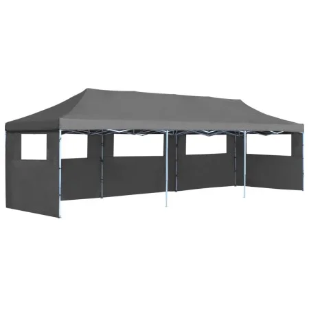 Folding pop-up party tent with 5 anthracite walls 3x9 m by vidaXL, Tents and gazebos - Ref: Foro24-44981, Price: 381,83 €, Di...