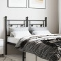 Kopfteil aus schwarzem Metall, 120 cm von , Kopf- und Fußteile - Ref: Foro24-374370, Preis: 38,95 €, Rabatt: %