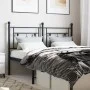 Cabecero de metal negro 140 cm de , Cabeceros y pies de cama - Ref: Foro24-374372, Precio: 45,81 €, Descuento: %