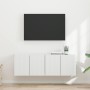 Mueble de TV Montado en la Pared 2 pcs 59,5 x 31 x 40 cm en Muebles TV | Comprar online en Foro24