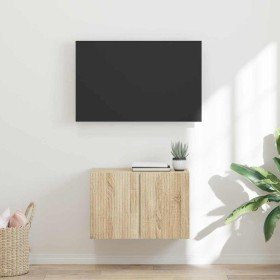 Mueble de TV Montado en la Pared Roble Sonoma 59,5 x 31 x 40 cm en Muebles TV | Comprar online en Foro24