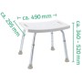 RIDDER Weißer Badezimmerhocker 150 kg A00601101 von RIDDER, Duschsitze und Bänke - Ref: Foro24-421605, Preis: 86,53 €, Rabatt: %